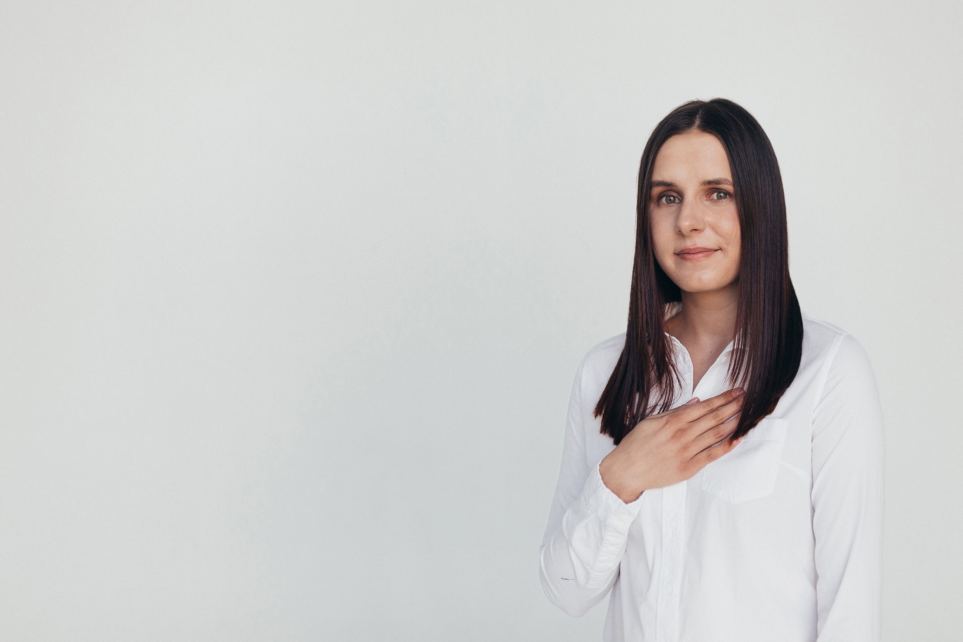 Psychologist Olesia Bobruiko
