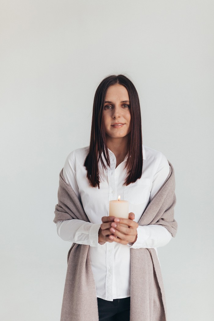 psychologist Olesia Bobruiko
